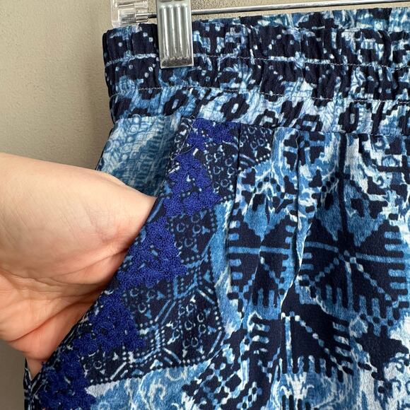 Hemant & Nandita Jogger Pull on Pants Blue S - Picture 4 of 11